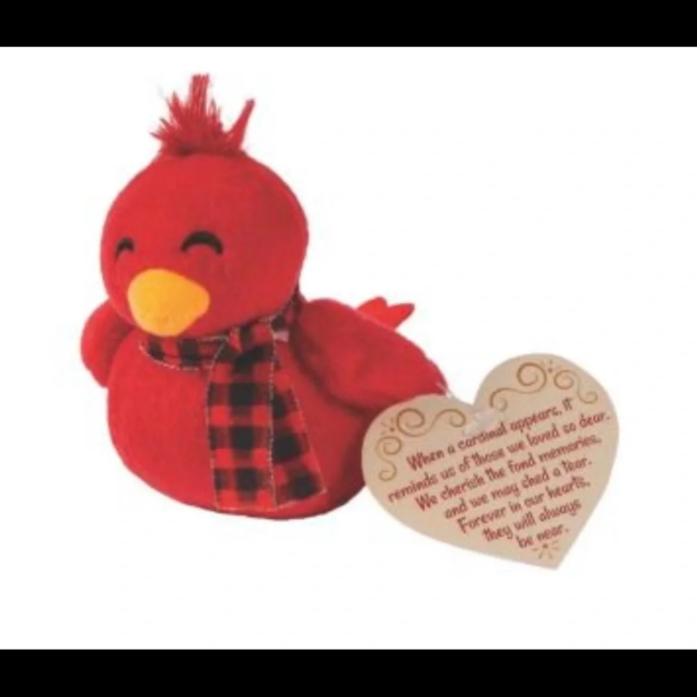 Memorial cardinal & card NEW